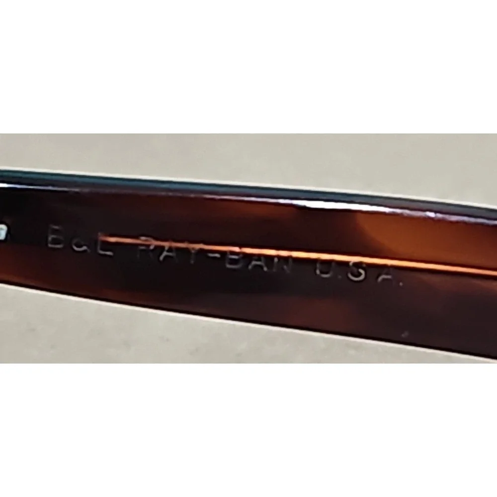 VINTAGE B&L RAY-BAN L1725 XWAS‎ G15 UV CRYSTAL SHINY TORT WAYFARER II SUNGLASSES